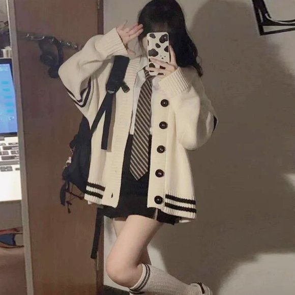 PSYCHO BUNNY Fulton Cardigan Sweater 498, Heather Grey Storm Skull Bunny, Unisex - Picture 16 of 16